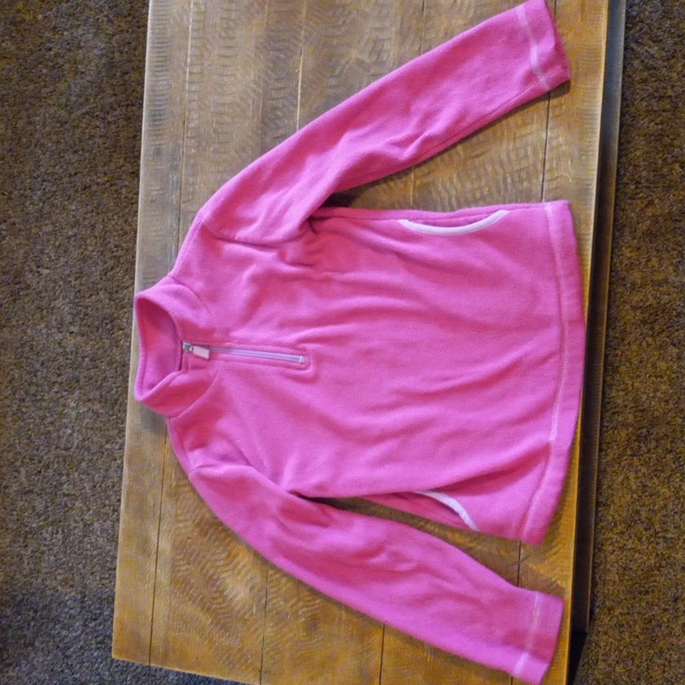 6-6x girls pink pullover